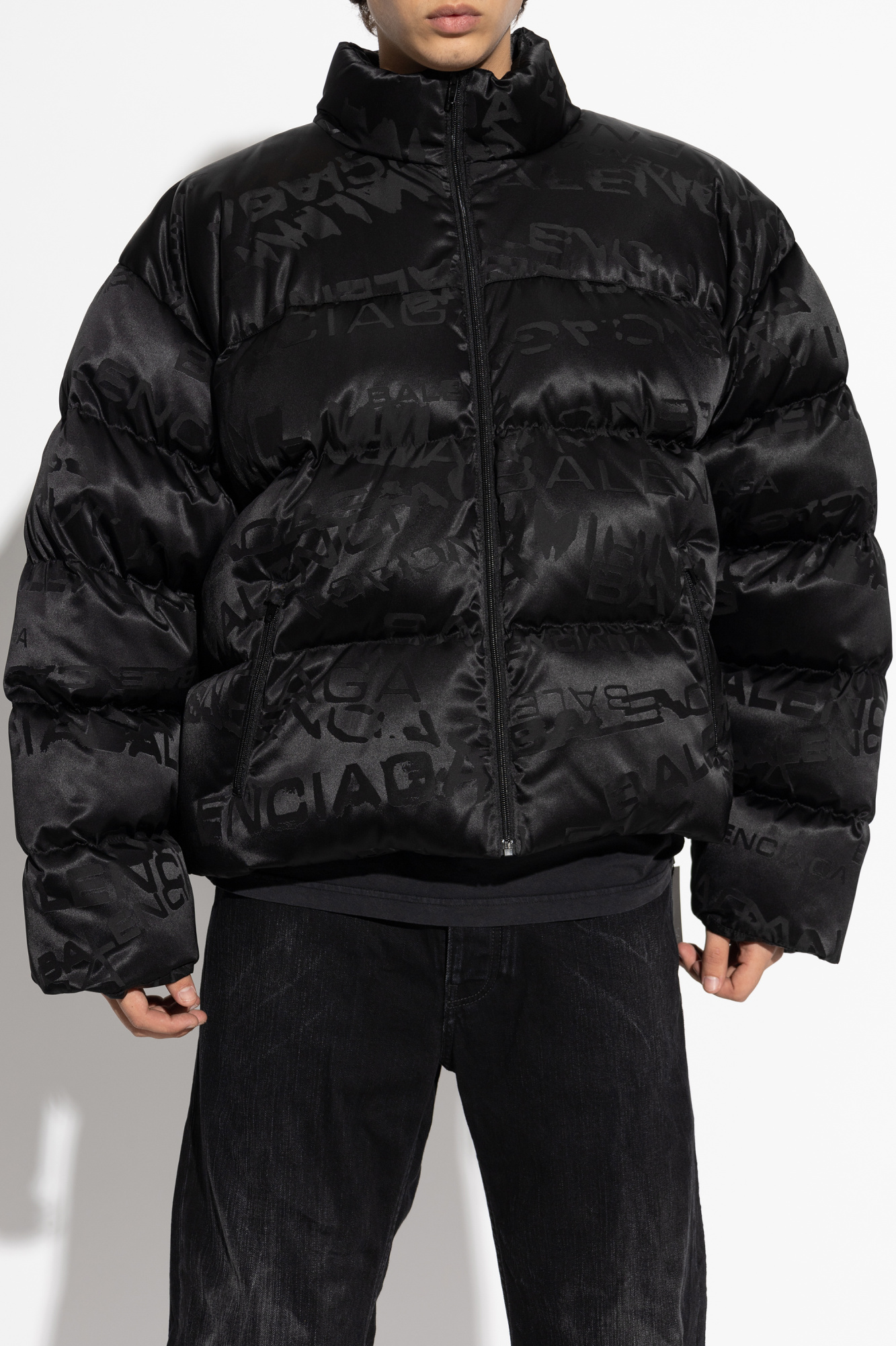 BALENCIAGA BERLIN ジャケット フード付き 黒 24AW new/BALENCIAGA フード付レザージャケット LeatherJacket